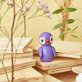 Spring Birds - Playful Purple