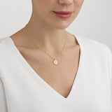 Daisy vedhæng med kæde - 11 mm